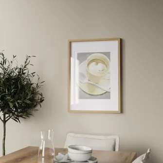 IKEA RÖDALM Rama, aspect stejar, 50x70 cm