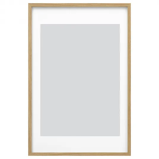 IKEA RÖDALM Rama, aspect stejar, 61x91 cm
