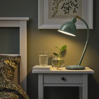 IKEA RÖDFLIK Veioza birou, gri-verde