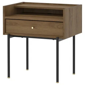 IKEA RÅDMANSÖ Noptiera, maro aspect nuc, 54x38x58 cm