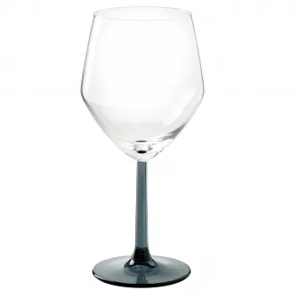IKEA RÖDRÄKA Pahar vin, albastru-gri/sticla transparenta, 50 cl