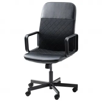 IKEA RENBERGET Scaun rotativ, Bomstad negru