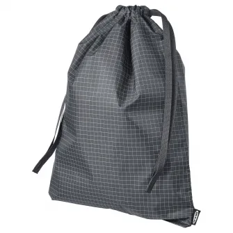 IKEA RENSARE Sacosa, carouri/negru, 30x40 cm/8 l
