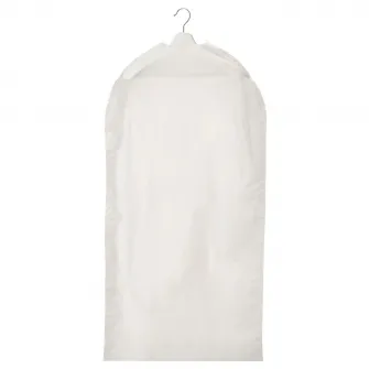 IKEA RENSHACKA Husa haine, alb transparent