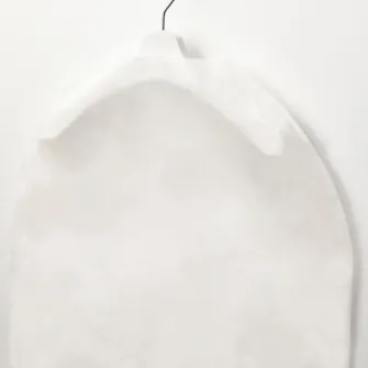 IKEA RENSHACKA Husa haine, alb transparent