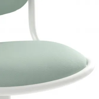 IKEA ÖRFJÄLL Scaun birou copii, alb/Vissle verde deschis