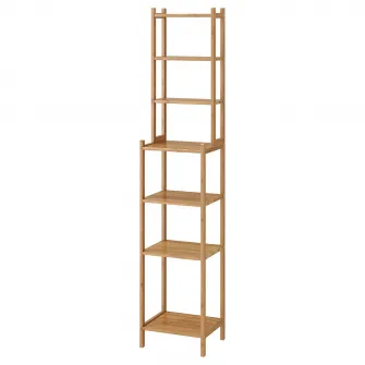 IKEA RÅGRUND Etajera, bambus, 33 cm