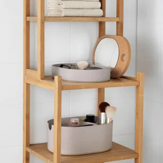 IKEA RÅGRUND Etajera, bambus, 33 cm
