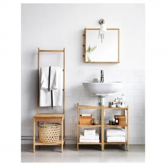 IKEA RÅGRUND Scaun suport prosop, bambus