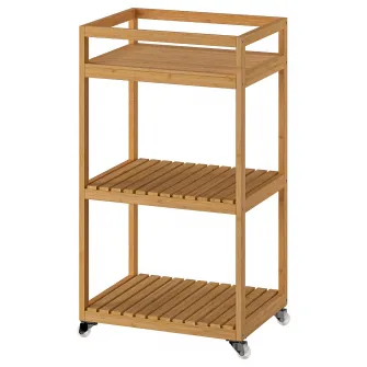 IKEA RÅGRUND Carucior, bambus, 42x33x76 cm