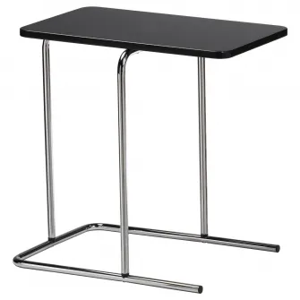 IKEA RIAN Masuta cafea, negru, 50x30 cm