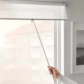 IKEA RIKTIG Bagheta pentru stor, extensibil, 73-133 cm
