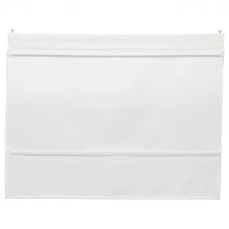 IKEA RINGBLOMMA Storuri romane, alb, 100x160 cm