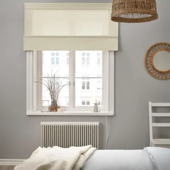 IKEA RINGBLOMMA Storuri romane, bej, 120x160 cm