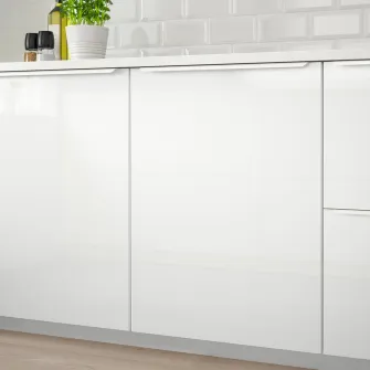 IKEA RINGHULT Usa, lucios alb, 30x80 cm