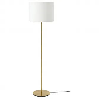 IKEA RINGSTA / SKAFTET Lampadar, alb/alama