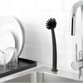 IKEA RINNIG Perie vase, gri