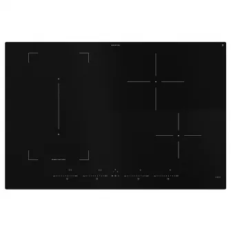 IKEA ROGESTAD Plita cu inductie, IKEA 500 negru, 78 cm