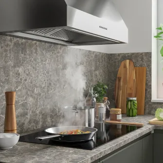 IKEA ROGESTAD Plita cu inductie, IKEA 500 negru, 78 cm