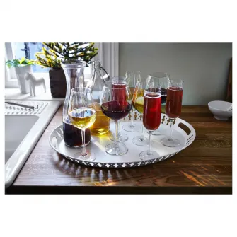 IKEA ROMANTISK Tava, alb, 52x39 cm
