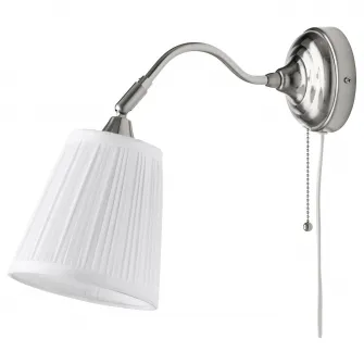 IKEA ÅRSTID Aplica, nichelat/alb