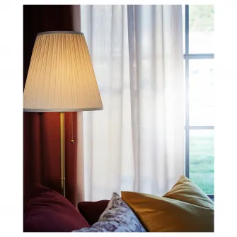 IKEA ÅRSTID Lampadar, alama/alb
