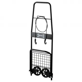 IKEA RULLEBÖR Carucior, negru