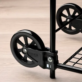 IKEA RULLEBÖR Carucior, negru