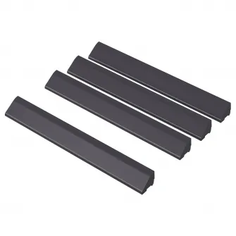 IKEA RUNNEN Bagheta podea exterior, gri inchis, 4 buc.