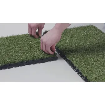 IKEA RUNNEN Podea de exterior, iarba artificiala, 0.81 m²