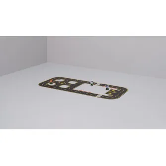IKEA RÄVUNGE Set circuit auto, 23 piese