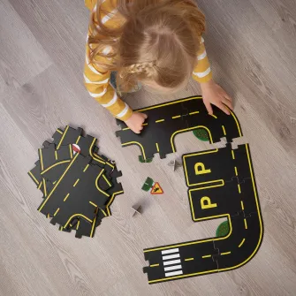 IKEA RÄVUNGE Set circuit auto, 23 piese