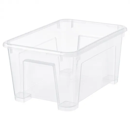 IKEA SAMLA Cutie, trnsp, 28x19x14 cm/5 l
