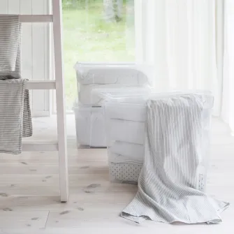 IKEA SAMLA Cutie, trnsp, 56x39x42 cm/65 l