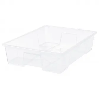 IKEA SAMLA Cutie, trnsp, 78x56x18 cm/55 l