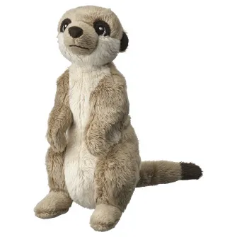 IKEA SANDLÖPARE Jucarie de plus, suricata/bej, 20 cm