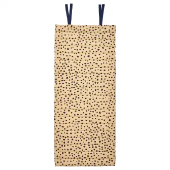 IKEA SANDLÖPARE Saltea matlasata, albastru inchis/ghepard savana, 60x140 cm