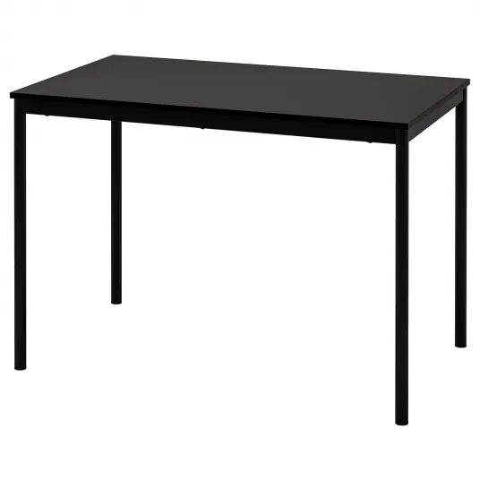IKEA SANDSBERG Masa, negru, 110x67 cm