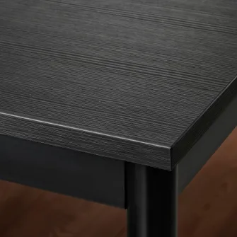 IKEA SANDSBERG Masa, negru, 67x67 cm