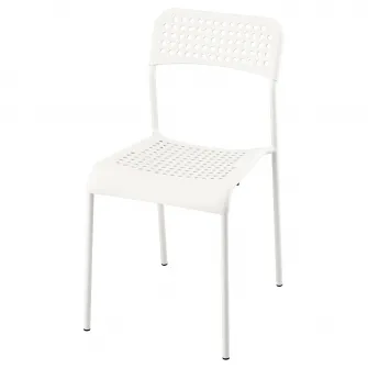 IKEA SANDSBERG Scaun, alb