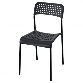 IKEA SANDSBERG Scaun, negru