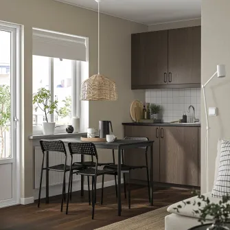 IKEA SANDSBERG Scaun, negru