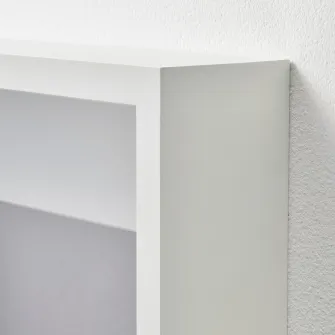 IKEA SANNAHED Rama, alb, 25x25 cm