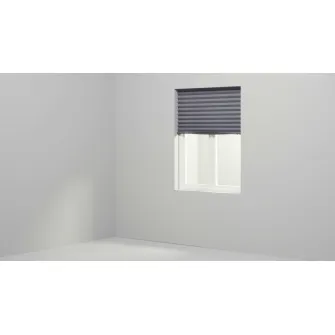 IKEA SCHOTTIS Stor opac, gri inchis, 100x190 cm