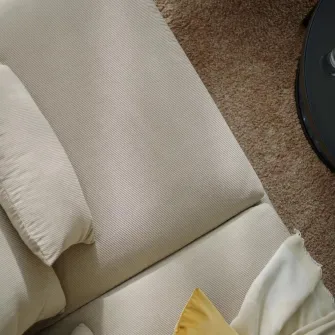 IKEA SÖDERHAMN Canapea 4 locuri cu sezlong, Fridtuna bej deschis