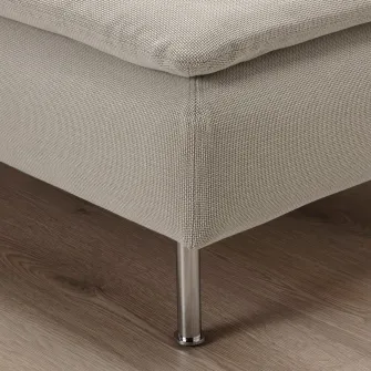 IKEA SÖDERHAMN Taburet, Fridtuna bej deschis