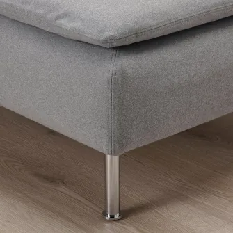 IKEA SÖDERHAMN Taburet, Tonerud gri