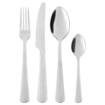IKEA SEDLIG Set tacamuri, 24 piese, inox