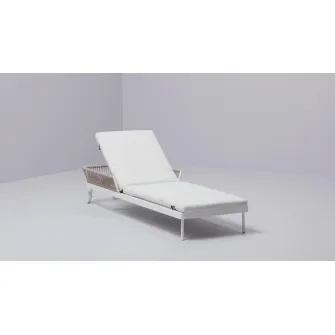 IKEA SEGERÖN Sezlong, exterior alb/bej/Frösön/Duvholmen bej