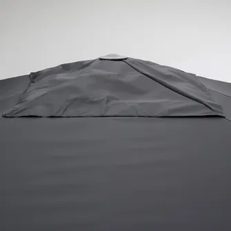IKEA SEGLARÖ Umbrela de soare, antracit/inclinat, 330x240 cm